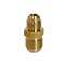 Homeplus+ ATC 1/2 in. Flare X 3/8 in. D Flare Yellow Brass Reducing Union 6JC120110701099 - alternate 2